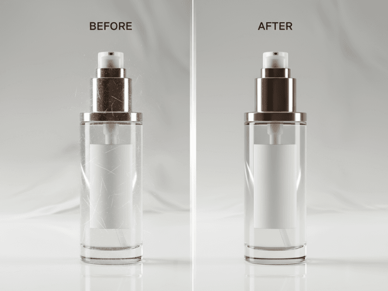 AI Smart Retouch demo preview